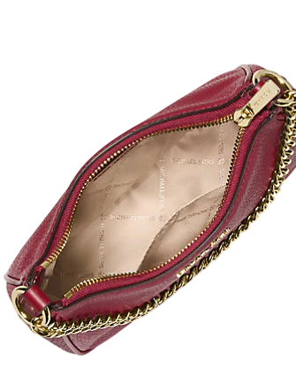Michael Michael Kors Jet Set Travel Pebbled Leather Convertible Crossbody Bag