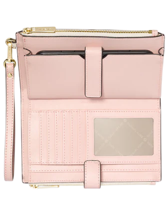 Michael Michael Kors Jet Set Travel Signature Logo Smartphone Wallet