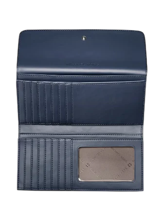Michael Michael Kors Jet Set Travel Signature Logo Tri-Fold Wallet