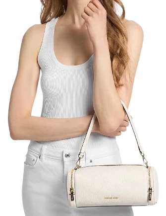 Michael Michael Kors Jet Set Travel Small Pebbled Leather Convertible Crossbody Bag