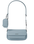 Michael Michael Kors Jet Set Travel Small Pebbled Leather Crossbody Bag With Pouch