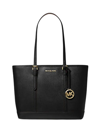 Michael Michael Kors Jet Set Travel Small Saffiano Leather Top-Zip Tote Bag