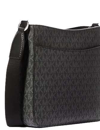 Michael Michael Kors Jet Set Travel Small Signature Logo Messenger Bag