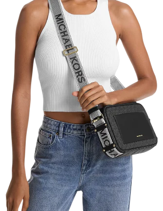 Michael Michael Kors Maeve Large Signature Logo Crossbody Bag