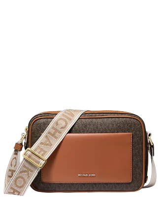 Michael Michael Kors Maeve Large Signature Logo Crossbody Bag