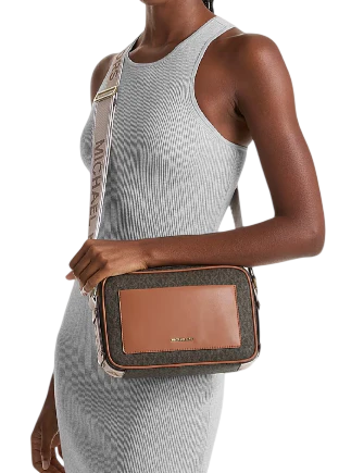 Michael Michael Kors Maeve Large Signature Logo Crossbody Bag