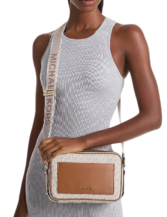 Michael Michael Kors Maeve Large Signature Logo Crossbody Bag
