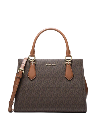 Michael Michael Kors Marilyn Medium Signature Logo Convertible Satchel