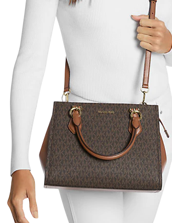 Michael Michael Kors Marilyn Medium Signature Logo Convertible Satchel