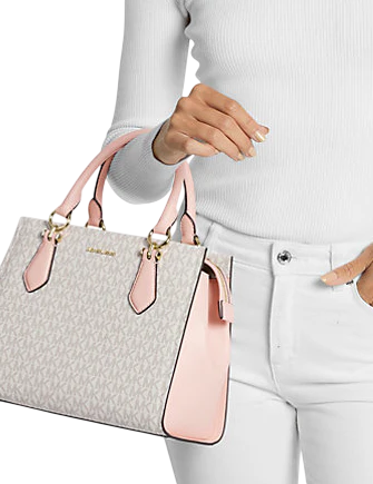 Michael Michael Kors Marilyn Medium Signature Logo Convertible Satchel