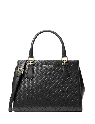 Michael Michael Kors Marilyn Medium Woven Satchel