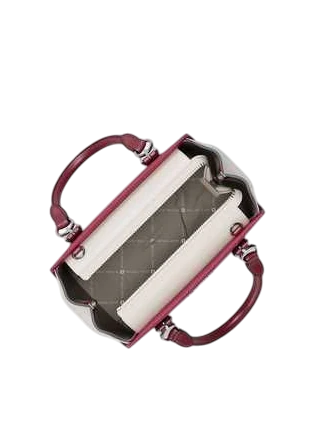 Michael Michael Kors Marilyn Small Color-Block Saffiano Leather Messenger Bag