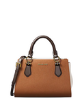 Michael Michael Kors Marilyn Small Color-Block Saffiano Leather Messenger Bag