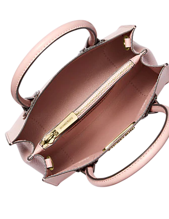 Michael Michael Kors Mercer Medium Two-Tone Pebbled Leather Crossbody Bag