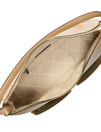 Michael Michael Kors Merritt Large Pebbled Leather Cargo Shoulder Bag