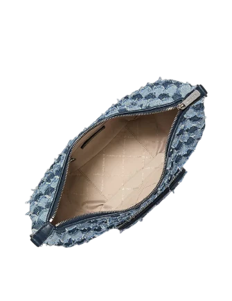 Michael Michael Kors Merritt Medium Patchwork Denim Convertible Shoulder Bag