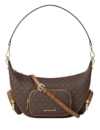 Michael Michael Kors Merritt Medium Signature Logo Convertible Shoulder Bag