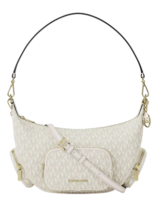 Michael Michael Kors Merritt Medium Signature Logo Convertible Shoulder Bag