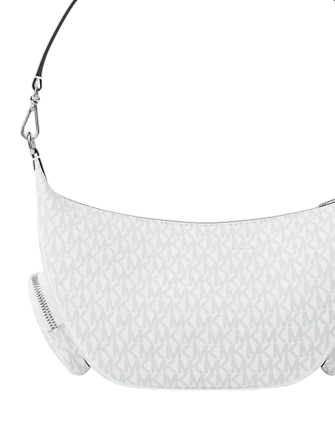 Michael Michael Kors Merritt Medium Signature Logo Convertible Shoulder Bag