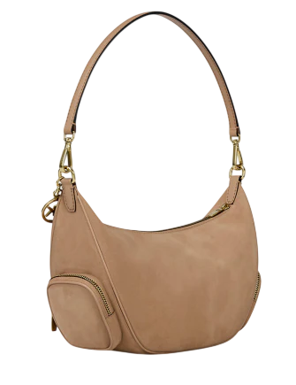 Michael Michael Kors Merritt Medium Suede Convertible Shoulder Bag