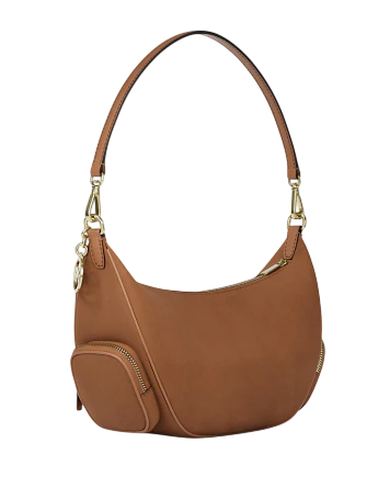 Michael Michael Kors Merritt Medium Suede Convertible Shoulder Bag