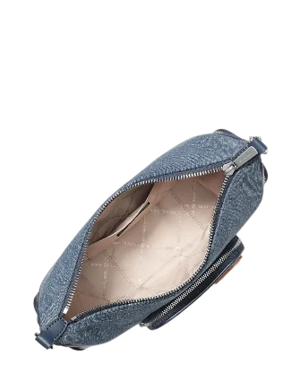 Michael Michael Kors Merritt Small Embellished Denim Convertible Crossbody Bag