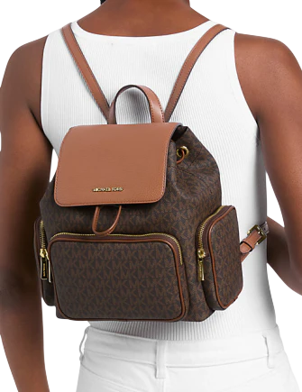 Michael Michael Kors Merritt Small Signature Logo Cargo Backpack
