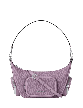 Michael Michael Kors Merritt Small Signature Logo Convertible Shoulder Bag