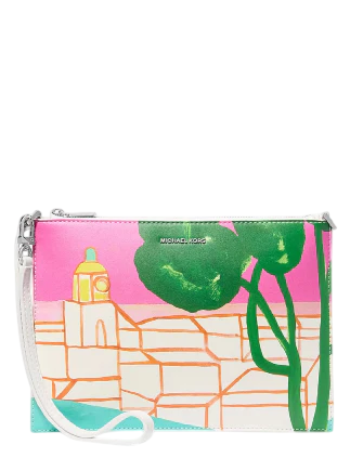 Michael Michael Kors Michael Kors X Christina Zimpel Jet Set Extra-Large Convertible Wristlet