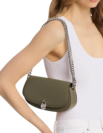Michael Michael Kors Mila Small Leather Convertible Crossbody Bag