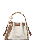 Michael Michael Kors Mina Small Signature Logo Chain Crossbody Bag