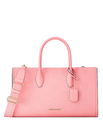 Michael Michael Kors Mirella Medium Logo Debossed Satchel