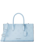 Michael Michael Kors Mirella Medium Logo Debossed Satchel