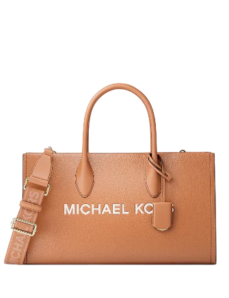 Michael Michael Kors Mirella Medium Pebbled Leather Satchel