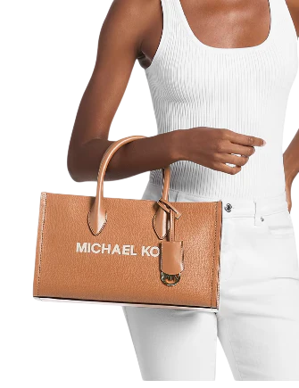 Michael Michael Kors Mirella Medium Pebbled Leather Satchel