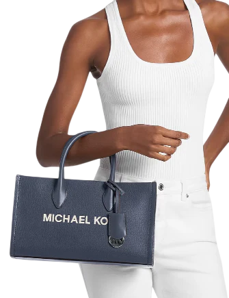 Michael Michael Kors Mirella Medium Pebbled Leather Satchel