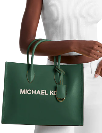 Michael Michael Kors Mirella Medium Pebbled Leather Tote Bag
