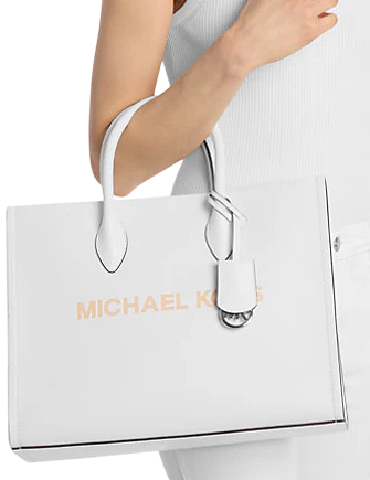 Michael Michael Kors Mirella Medium Pebbled Leather Tote Bag