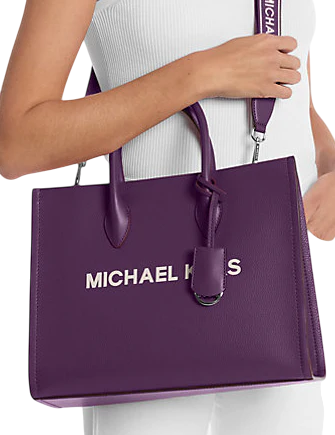 Michael Michael Kors Mirella Medium Pebbled Leather Tote Bag