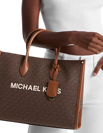 Michael Michael Kors Mirella Medium Signature Logo Tote Bag
