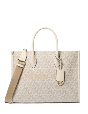 Michael Michael Kors Mirella Medium Signature Logo Tote Bag