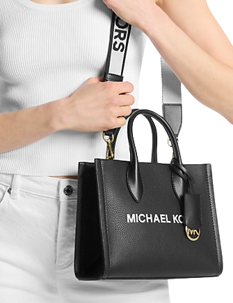 Michael Michael Kors Mirella Small Pebbled Leather Crossbody Bag