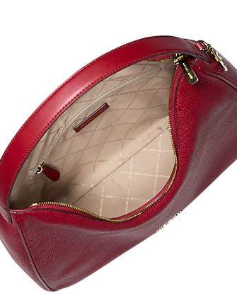 Michael Michael Kors Nayla Medium Pebbled Leather Hobo Shoulder Bag
