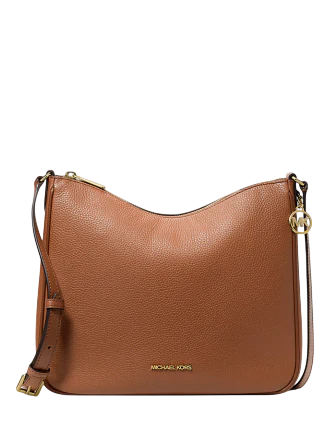 Michael Michael Kors Nayla Medium Pebbled Leather Messenger Bag