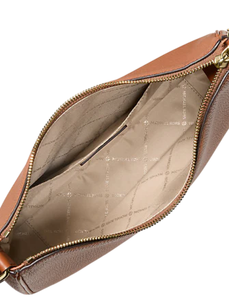Michael Michael Kors Nayla Medium Pebbled Leather Messenger Bag