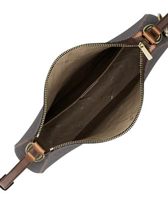 Michael Michael Kors Nayla Medium Signature Logo Messenger Bag