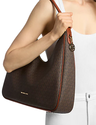 Michael Michael Kors Nayla Medium Signature Logo Shoulder Bag