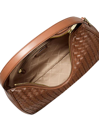 Michael Michael Kors Nayla Medium Woven Shoulder Bag