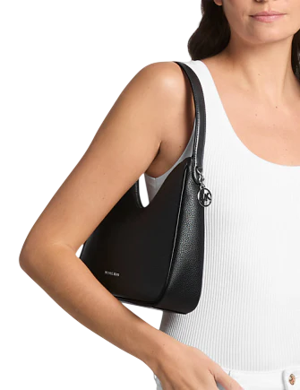 Michael Michael Kors Nayla Small Pebbled Leather Hobo Shoulder Bag