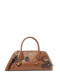 Michael Michael Kors Petra Small Signature Logo Floral Embellished Crossbody Bag